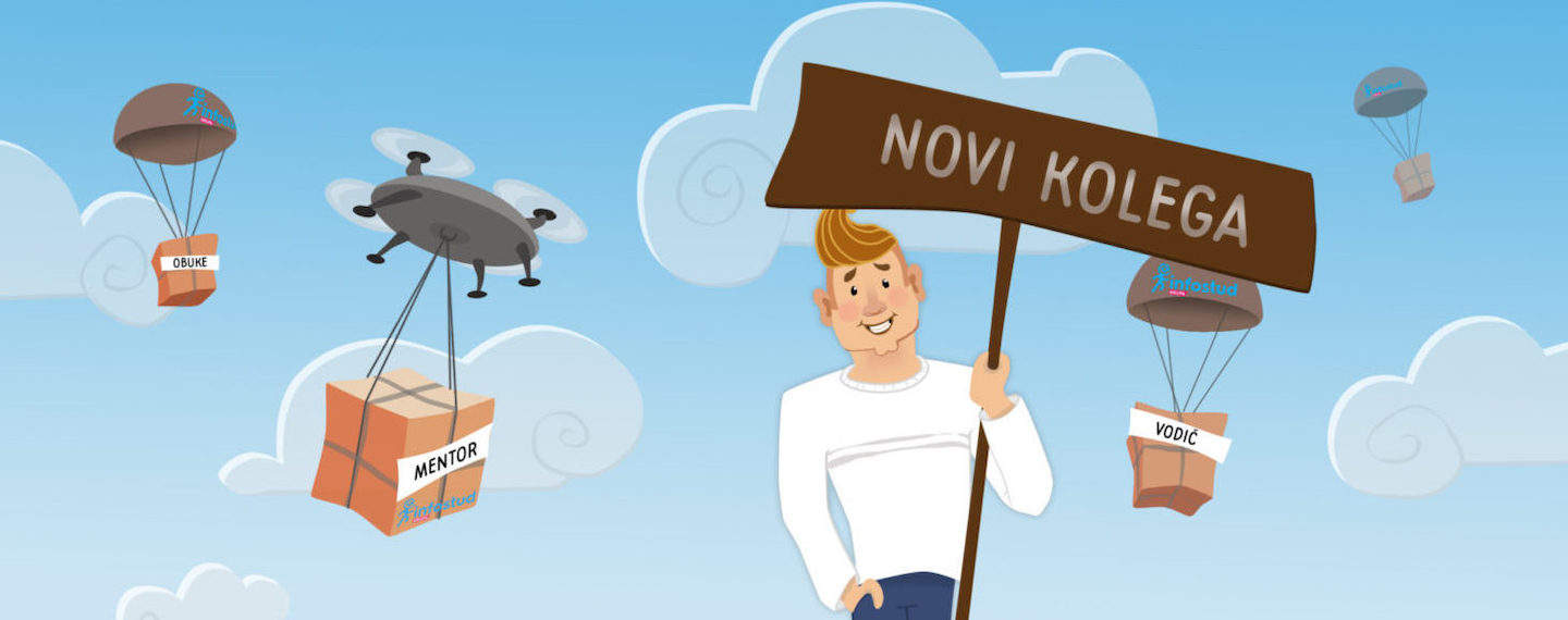 posao u inspira grupi - novi kolega - novi zaposleni - mentor - inspira grupa